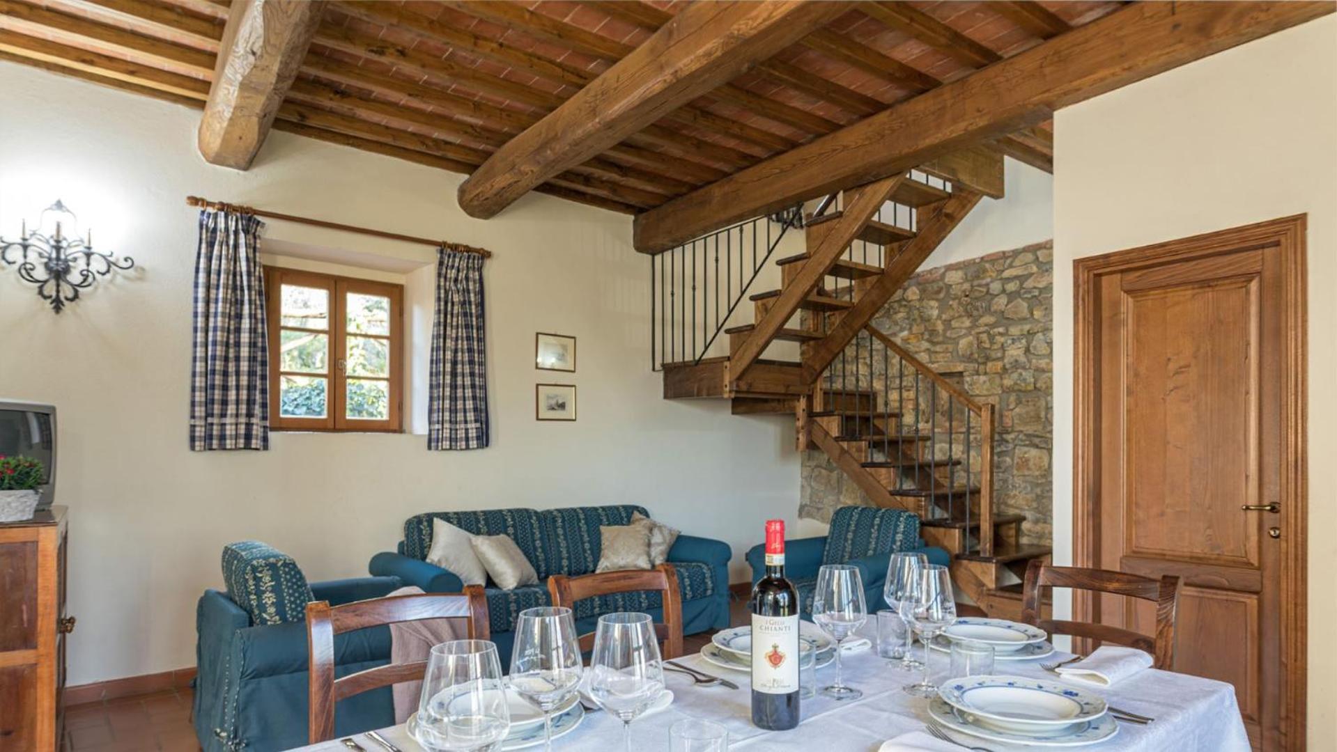 Casale La Valle Pergine Valdarno Værelse billede